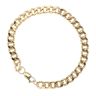 9ct Yellow Gold Curb Bracelet 8"