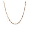 9ct Yellow Gold Curb And Bar Chain 32"