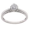 18ct White Gold 0.50ct Brilliant Cut Diamond Solitaire Ring