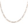 9ct Yellow Gold Figaro Chain 18"