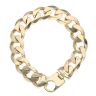 9ct Yellow Gold Curb Bracelet 9"