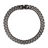 Stainless Steel Black IP Plated Curb Bracelet 8.5"