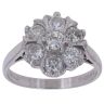 18ct White Gold 1.20ct Brilliant Cut Diamond Cluster Ring