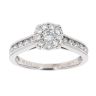 18ct White Gold 0.73ct Diamond Cluster Ring