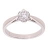 18ct White Gold 0.33ct Diamond Solitaire Ring