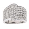 18ct White Gold 1.50ct Brilliant Cut Diamond Fancy Ring