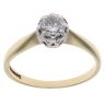 18ct Yellow Gold 0.50ct Diamond Solitaire Ring
