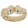 9ct Yellow Gold Double Boxing Glove Ring