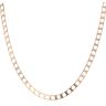 9ct Yellow Gold Square Curb Chain 20"