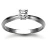 Platinum 4 Claw 0.25pt Diamond Solitaire Ring
