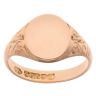 9ct Yellow Gold Oval Signet Ring