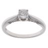 18ct White Gold 0.50ct Brilliant Cut Diamond Solitaire Ring