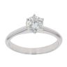 18ct White Gold 1.00ct Brilliant Cut Diamond Solitaire Ring