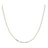 9ct Yellow and White Gold Beaded Chain 16"