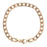9ct Yellow Gold Curb Bracelet 8"