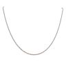 9ct White Gold Fancy Chain 18"