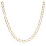 9ct Yellow Gold Curb Chain 22"