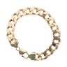 9ct Yellow Gold Curb Bracelet 8"