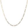 9ct Yellow Gold Figaro Chain 18"