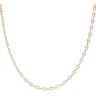 14ct Yellow Gold Button Chain 22"