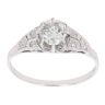 18ct White Gold 1.05ct Old Cut Diamond Solitaire Ring