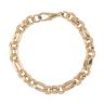 9ct Yellow Gold Fancy Bracelet 8.5"