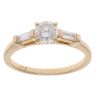 18ct Yellow Gold 0.78ct Brilliant Cut Diamond Solitaire Ring