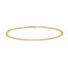 22ct Yellow Gold Cuban Curb Gents Bracelet