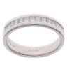 18ct White Gold 0.35ct Princess Cut Diamond Half Eternity Ring