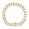 9ct Yellow Gold Curb Bracelet 8"