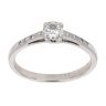 Platinum 0.37ct Diamond Solitaire Ring