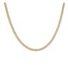 9ct Yellow Gold Watch Strap Style Chain 16"
