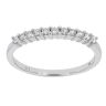 9ct White Gold 0.25ct Diamond Eternity Ring by Anya Belle