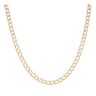 9ct Yellow Gold Curb Chain 18"