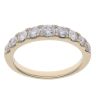 9ct Yellow Gold 1.00ct Diamond Half Eternity Ring