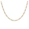 9ct Yellow Gold Figaro Chain 22"