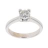 9ct White Gold 0.85ct Brilliant Cut Diamond Solitaire Ring