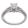 18ct White Gold 0.76ct Brilliant Cut Diamond Solitaire Ring