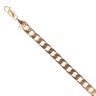 9ct Yellow Gold Curb Bracelet 8"