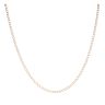 9ct Yellow Gold Square Link Curb Chain 18"