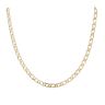 9ct Yellow Gold Double Curb Chain 20"