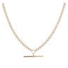 9ct Yellow Gold Albert T-Bar Chain 18"