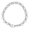 Silver Belcher Bracelet 8" By Icesia