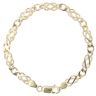9ct Yellow Gold Celtic Bracelet 7"