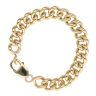 9ct Yellow Gold Curb Bracelet 6.5"