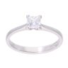 Platinum 0.60ct Princess Cut Diamond Solitaire Ring