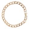 9ct Yellow Gold Curb Bracelet 7.5"