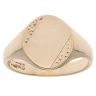 9ct Yellow Gold Patterned Signet Ring