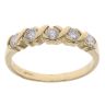 18ct Yellow Gold 0.43ct Brilliant Cut Diamond Five Stone Ring