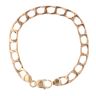 9ct Yellow Gold Curb Bracelet 8.5"